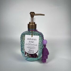 Asquith & Somerset Autumn Rose Hand Wash Glass Bottle